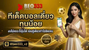 ทีเด็ดบอลเดี่ยว แม่นๆ วันนี้ ทุนน้อย